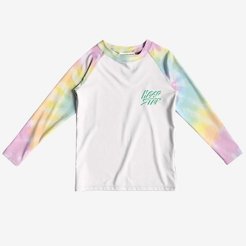 Headster Kids Maillot dermoprotecteur &agrave; manches longues Tie-Dye pour enfants [2-10]