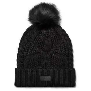 Women's Cable Pom Beanie