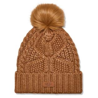 Women's Cable Pom Beanie