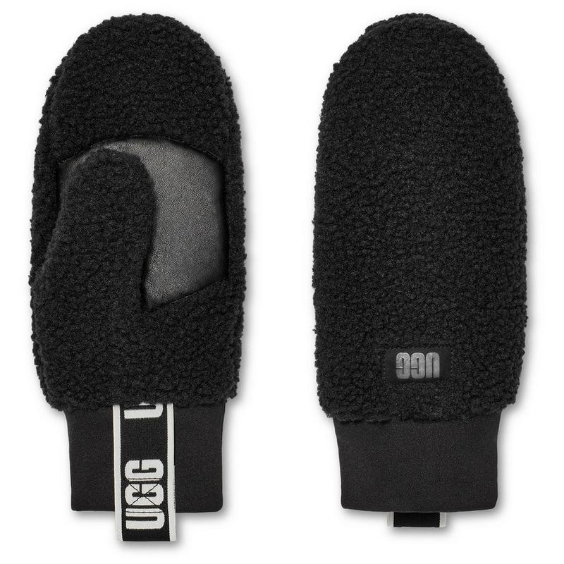 UGG Women's UGGfluff Logo Tape Mitten
