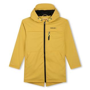 Juniors' [8-16] Long Raincoat