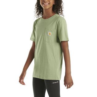 Juniors' [8-16] Short Sleeve Pocket T-Shirt