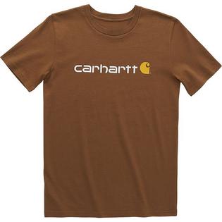 Carhartt Juniors' [8-16] Short Sleeve Logo T-Shirt