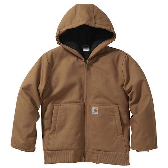 Carhartt Veste Active en flanelle doubl e pour enfants  4-7 