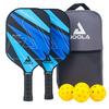 Ben Johns Blue Lightning Pickleball Paddle Set