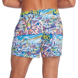 Speedo Men's Printed Redondo Edge 14" Volley Swim Trunk