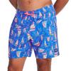 Men s Printed Redondo Edge 17  Volley Swim Trunk