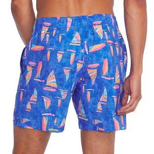 Speedo Men's Printed Redondo Edge 17" Volley Swim Trunk