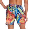 Men s Printed Redondo Edge 17  Volley Swim Trunk