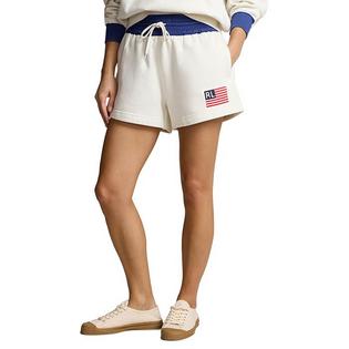 Women's Logo Flag Fleece Drawstring Short