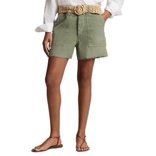Polo Ralph Lauren Short d&eacute;coup&eacute; Utility en coton pour femmes