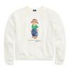 Women s Polo Bear Lightweight Fleece Crew Sweatshirt