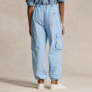 Polo Ralph Lauren Women's Chambray Cargo Pant