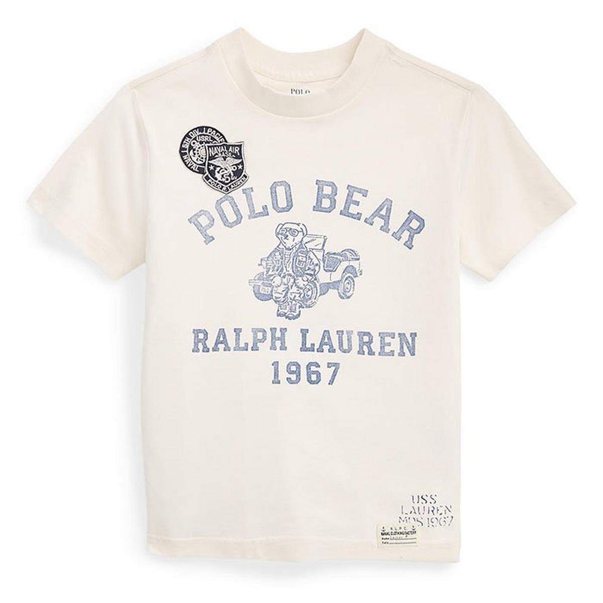 Kids' [5-7] Polo Bear Cotton Jersey T-Shirt