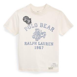 T-shirt Polo Bear en jersey de coton pour enfants [5-7]