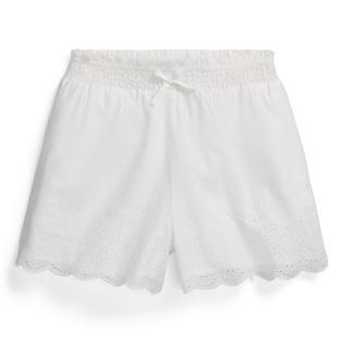 Polo Ralph Lauren Junior Girls' [7-16] Eyelet-Embroidered Cotton Voile Short