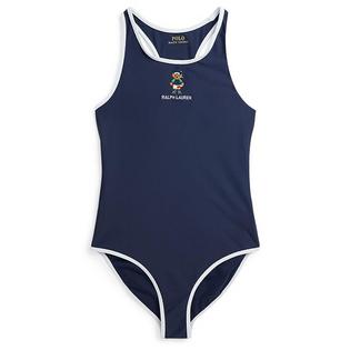 Maillot de bain une pièce Polo Bear pour filles juniors [7-16]