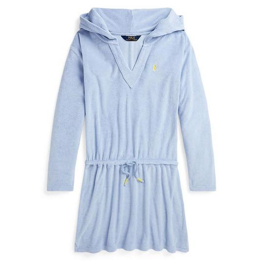 Ralph Lauren Childrenswear Junior Girls   7-16  Hooded Terry Cover-Up