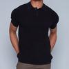 Men s Slub Knit Short Sleeve Polo