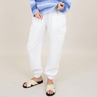 Oak & Ivy Women's Bubble Gauze Jogger Pant