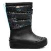 Juniors   11-6  Snow Shell Zip Metallic Stripes Boot