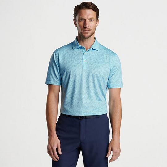 Peter Millar Polo en jersey Birdie Time pour hommes