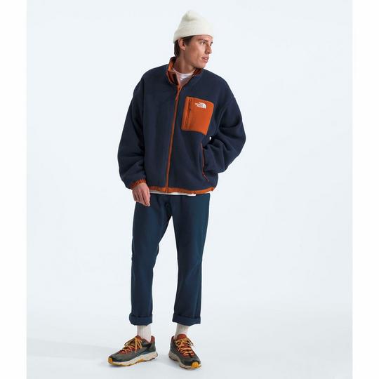 Cozy fleece nylon reversible jacket deals