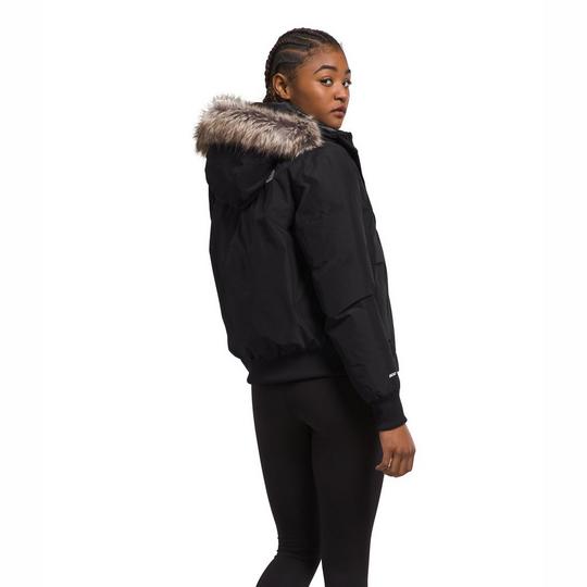 North face fur collar jacket store
