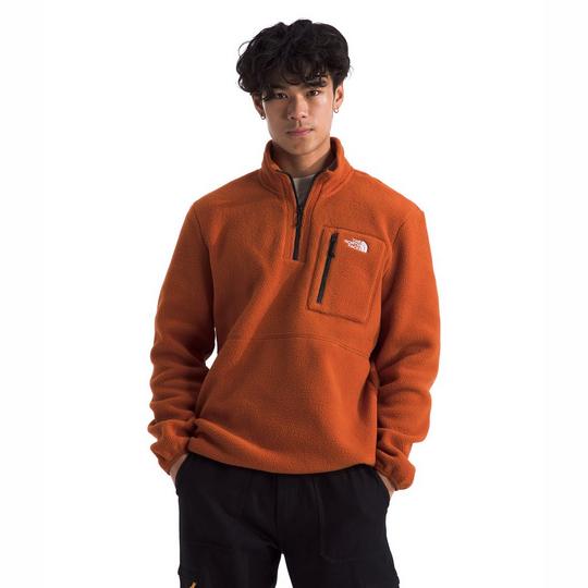 The North Face Yumiori Half Zip Recycled Fleece Pullover Smoked Pearl Smoked Pearl Smoked Pearl