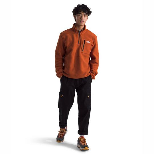 The North Face Yumiori Half Zip Recycled Fleece Pullover Smoked Pearl Smoked Pearl Smoked Pearl