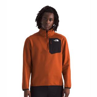 The North Face Men's Crest 1/4-Zip Fleece Pullover Top