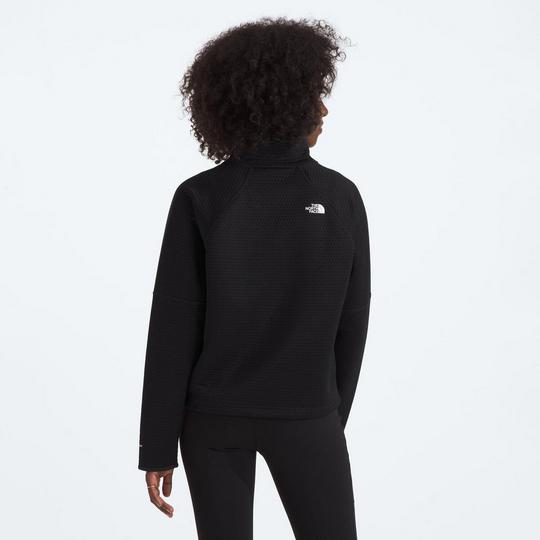 Women s DotKnit Thermal 1 4 Zip Top The North Face Sporting Life Online