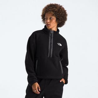 The North Face Women's TNF Fleeski 1/4-Zip Pullover Fleece Top