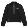 Haut en molleton   glissi re 1 4 TNF Fleeski pour femmes