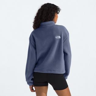 The North Face Haut en molleton &agrave; glissi&egrave;re 1/4 TNF Fleeski pour femmes