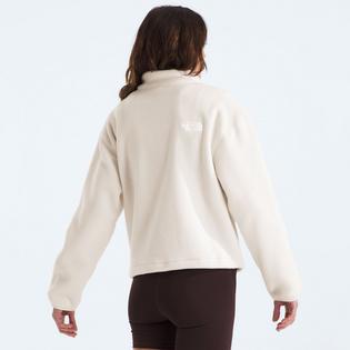 The North Face Haut en molleton &agrave; glissi&egrave;re 1/4 TNF Fleeski pour femmes