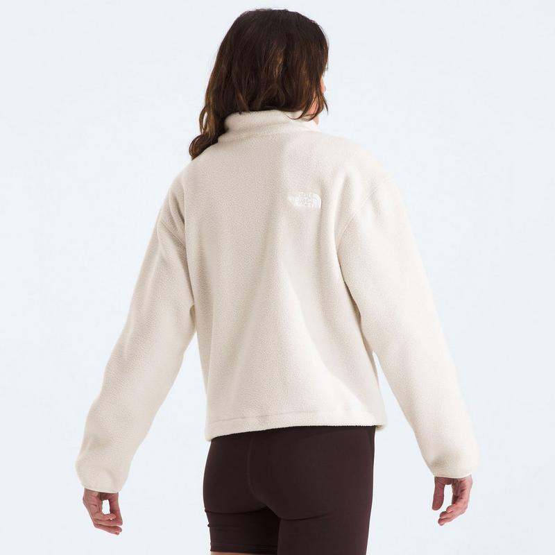 The North Face Haut en molleton &agrave; glissi&egrave;re 1/4 TNF Fleeski pour femmes