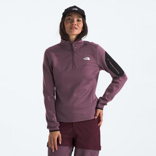 The North Face Women s Mistyescape 1 4-Zip Fleece Top