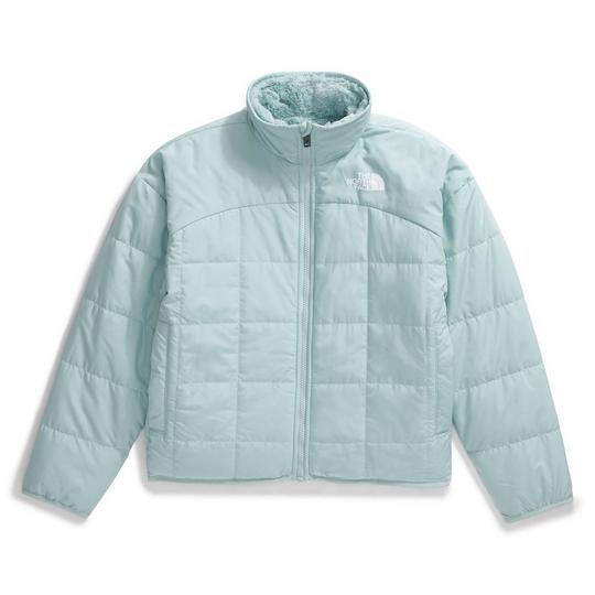 The North Face Junior s Girl s Reversible Shasta Full Zip Jacket Muted Pine Size Small