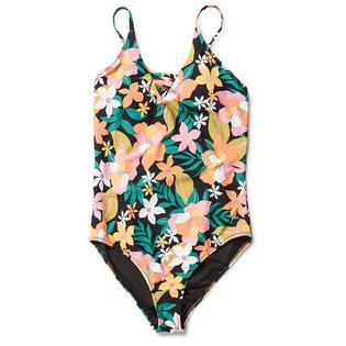 Volcom Junior Girls' [8-16] Had Me At Aloha One-Piece Swimsuit