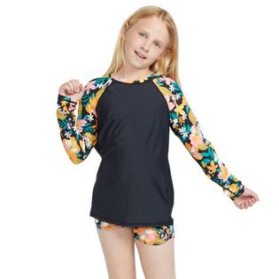 Junior Girls' [8-16] Had Me At Aloha Long Sleeve Rashguard