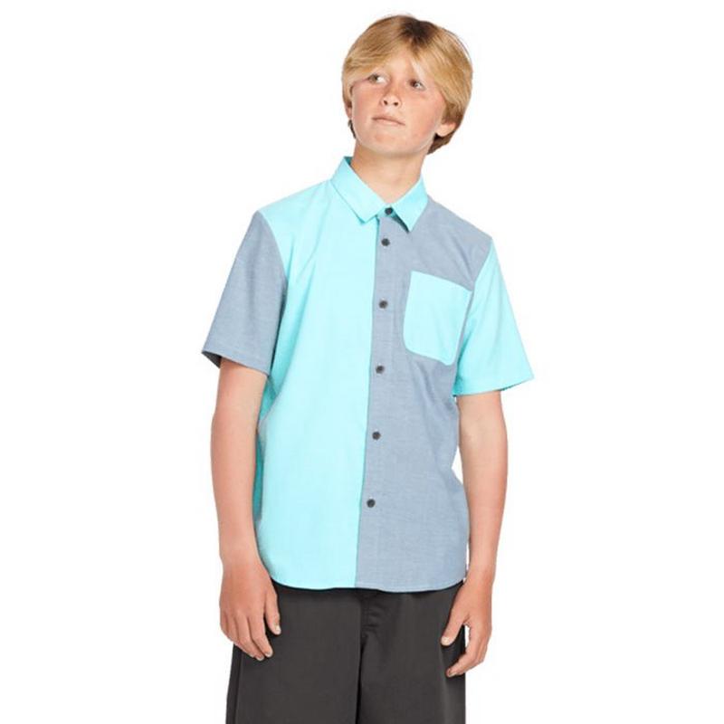 Volcom Chemise &agrave; manches courtes Satastone pour gar&ccedil;ons juniors [8-16]