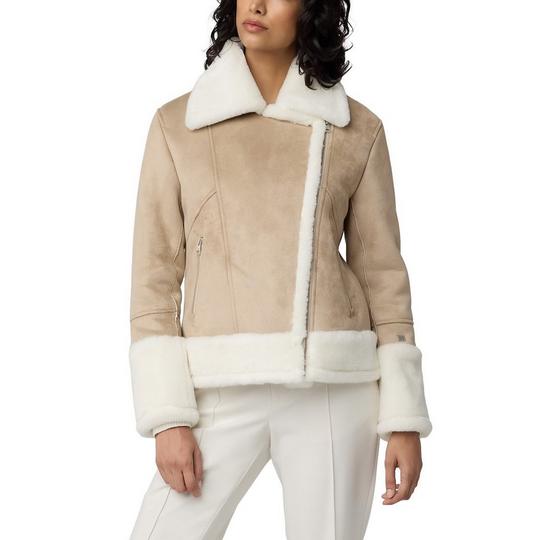 Soia & Kyo Women s Phoebe Faux Sherpa Jacket