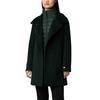 Women s Abbi Mixed Media Wool Coat