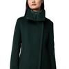 Women s Abbi Mixed Media Wool Coat