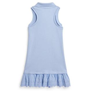 Polo Ralph Lauren Girls' [2-6X] Eyelet-Embroidered Mesh Polo Dress