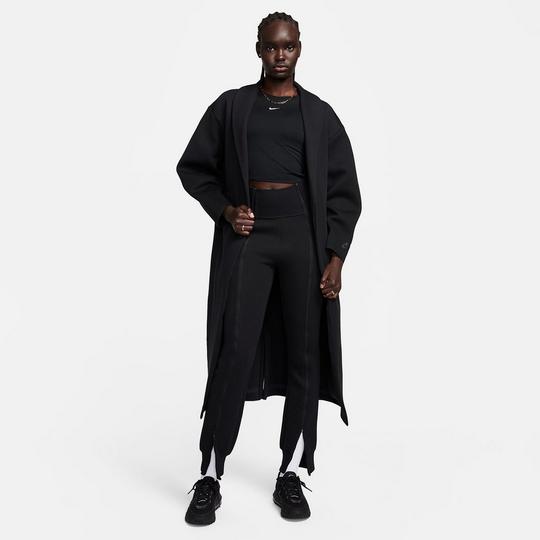 NSW TECH FLEECE DUSTER JACKET BLACK BLACK M