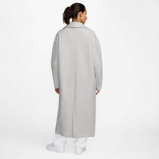 Nike Manteau long surdimensionn&eacute; en molleton Sportswear Tech pour femmes
