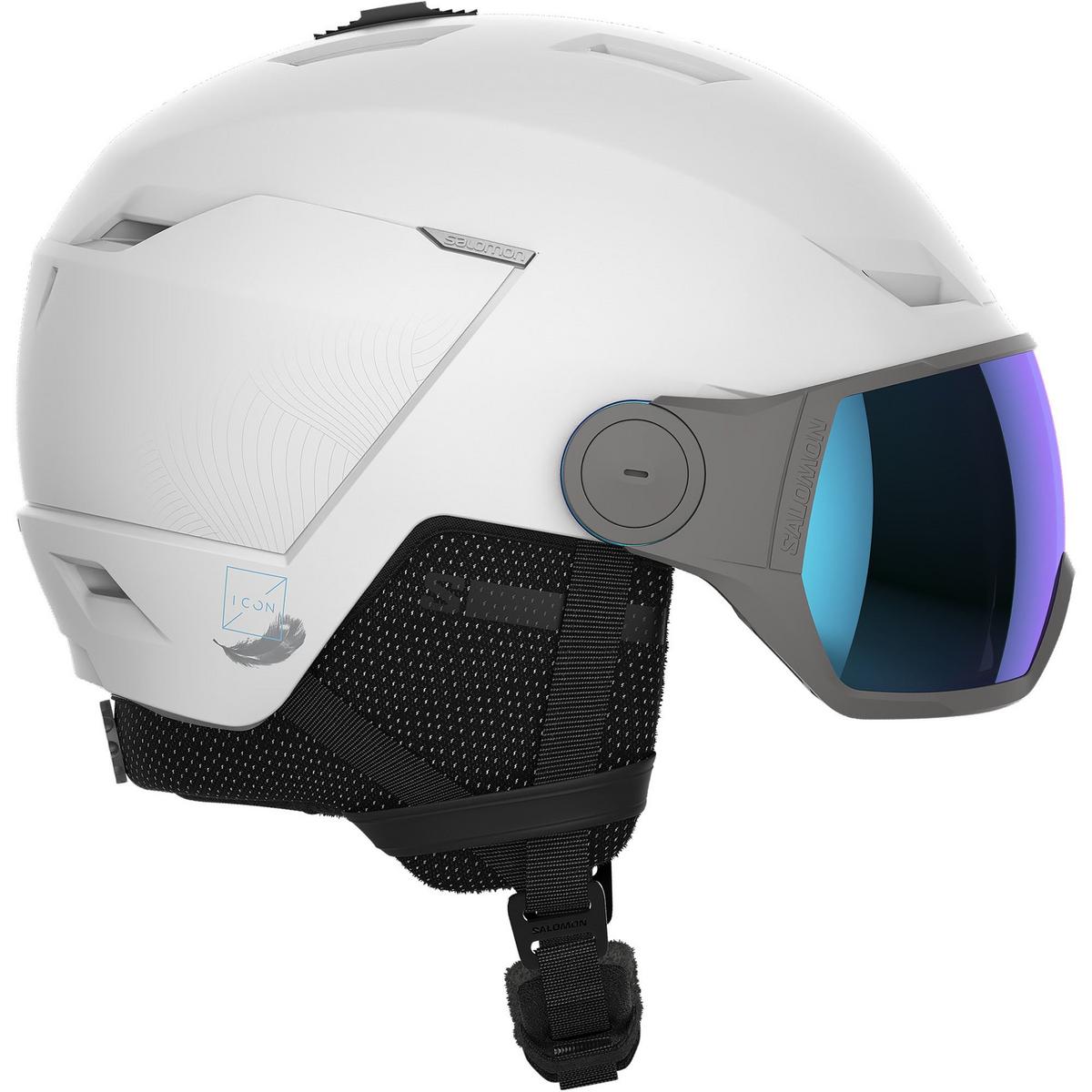 Women's Icon LT Visor Snow Helmet | Salomon | Sporting Life Women's Icon LT Visor Snow Helmet | Salomon | Sporting Life