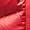 Rouge | Manteau court style doudoune pour femmes